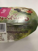 Compote De Pommes Et Chataignes 2X110G Ingredients