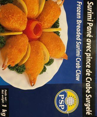 Surimi Pane Avec Pince De Crabe