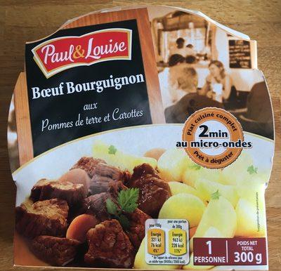 Boeuf Bourguignon Aux Pommes De Terre Et Carottes