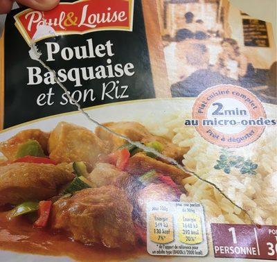 Poulet Basquaise Et Son Riz