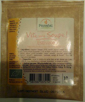 Vite Une Soupe Estivale