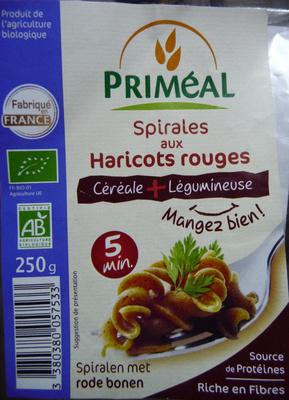 Spirales Aux Haricots Rouges