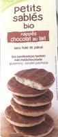 Petits Sabls Napps Chocolat Au Lait Bio - 150 G - Ma Vie Sans Gluten Ingredients