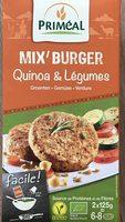 Mix' Burger Quinoa Et Lgumes Report Card