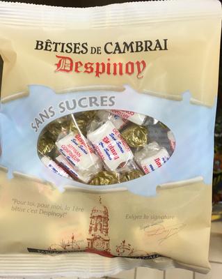 Btises De Cambrai Sans Sucres