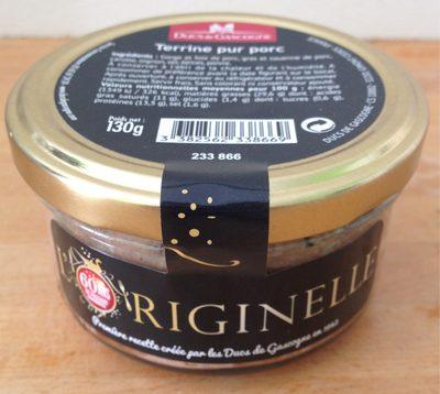 L'originelle - Terrine Pur Porc