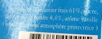 Confiture De Lait Ingredients