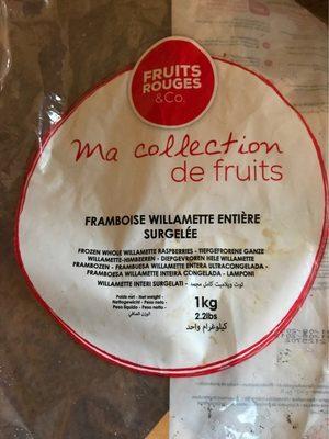 Framboise Williamette Entire Surgele