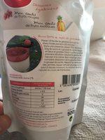 Mon Coulis De Framboise Ingredients