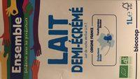 Lait Bio Demi-crm - 6x1 Litre Ingredients