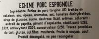 Echine De Porc Sans Os Recette Espagnole LES BRASERADES, 3 Pices Ingredients