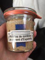 Rillettes De Sardines Au Piment D'Espelette Report Card