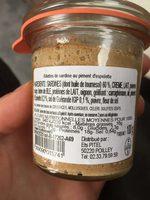 Rillettes De Sardines Au Piment D'Espelette Ingredients