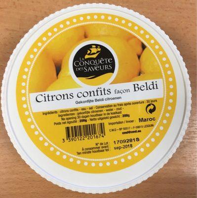 Citrons Confits Faon Beldi