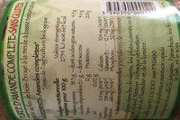 Pure Amande Complte Ingredients