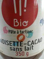 Pate  Tartiner Cacao-Noisette Sans Lait Report Card