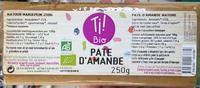 Pate D'amande Report Card