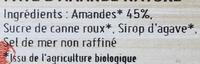 Pate D'amande Ingredients