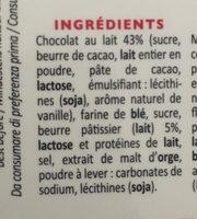 18 Fines Crpes Dentelle Enrobes De Chocolat Au Lait Ingredients