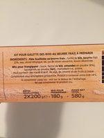 Croustipate, Kit Galette Des Rois, Pate Feuilletee X2, Frangipane, Feve,, Le Kit De Ingredients