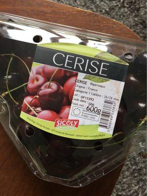 Cerises Bigarreaux Cat1 Cal26/28mm