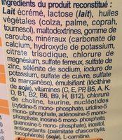 Milumel Anti-rgurgitation 2me Age Ingredients