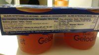 Delical Gelodiet Eau Glifie Saveur Fraise - 4 Pots De Ingredients