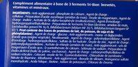 Merck Bion 3 60 CP Adultes Ingredients