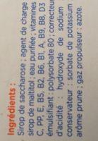 Alvityl Forme Equilibre Vitalit Solution Multivitamine 150 ML Ingredients