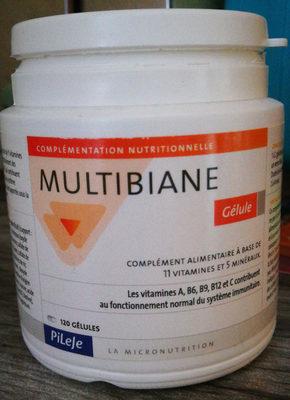 Pileje Multibiane 11 Vitamines & 5 Mineraux 120 Gelules (adult)