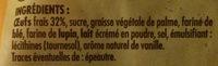 6 Gaufres Molles Ingredients