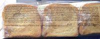 120 Biscottes 6 Sachets Fracheur Ingredients
