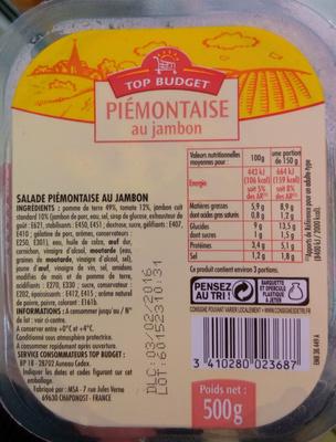 Pimontaise Au Jambon