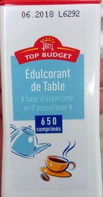 Dulcorant De Table  Base D'aspartame Et D'acsulfame K