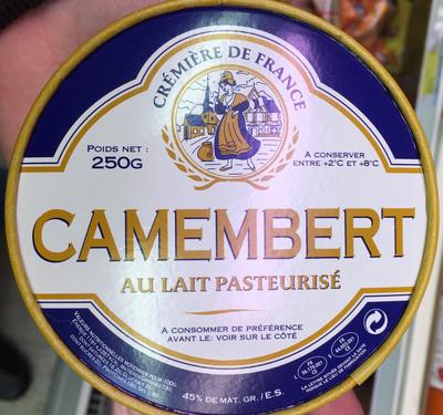 Camembert Au Lait Pasteuris (23 % MG)