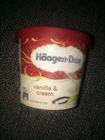 Haagen Dazs Ice Cream Vanilla & Cream Report Card