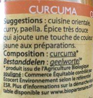 Curcuma Ingredients