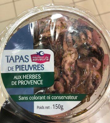 Tapas Pieuvre/herbes De Provence Pcheur De Saveurs