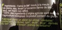Mes Pains  Dorer 2 Camusettes Campagne Ingredients