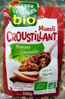 Muesli Croustillant Pomme Cannelle Bio Terres Et Crales Report Card