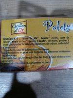 Palets Pur Beurre 115G Grillon Ab Bio Report Card