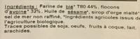 Biscuits Nature & Bienfaits Bl Avoine Ingredients