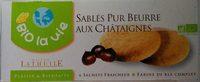 Sabls Bio Pur Beurre Aux Chtaignes Report Card