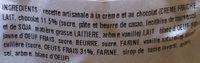 La Charlotte Artisanale Au Chocolat Ingredients