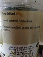 Persil Minc Dshydrat Ingredients