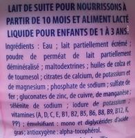 Eveil Nature Croissance Ingredients