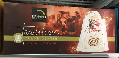 Tradition Bche Glace Vanille - Framboise