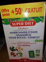 Super Diet Quatuor Circulation X30 Ampoules Report Card