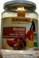 Ravioli Aux Lgumes, Sauce Aux Cpes Bio Report Card