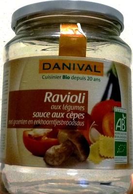 Ravioli Aux Lgumes, Sauce Aux Cpes Bio